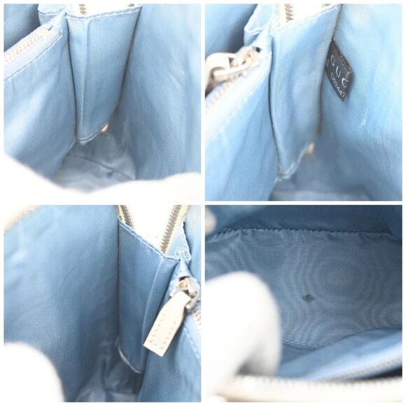 GUCCI GUCCY SEGA Print Leather Mini Shoulder Bag White Italy SHW 73CA310 - Picture 16 of 16